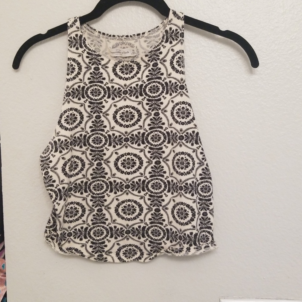 Floral crop top